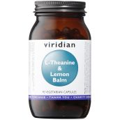 Viridian L-Theanine and Lemon Balm Veg Caps # 22