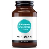 Viridian Chromium & Cinnamon Complex Veg 60 Caps  # 319