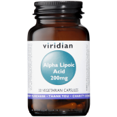 Viridian Alpha Lipoic Acid 200mg Veg Caps # 135