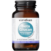 Viridian Beta Glucan Veg Caps # 376