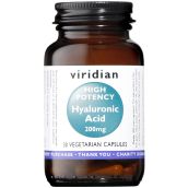 Viridian Hyaluronic Acid 200mg Veg Caps # 391