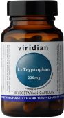 Viridian L-Tryptophan 220mg # 040