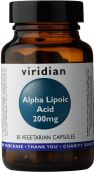 Viridian Alpha Lipoic Acid 200mg Veg Caps # 135
