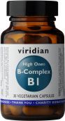 Viridian HIGH ONE Vitamin B1 with B-Complex # 230