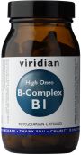 Viridian HIGH ONE Vitamin B1 with B-Complex # 232