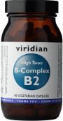 Viridian HIGH TWO Vitamin B2 with B-Complex # 237