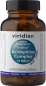 Viridian High Potency Tri-Blend Acidophilous Complex with FOS (20 Billion) # 461