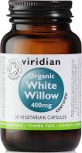 Viridian Organic White Willow 400mg # 975