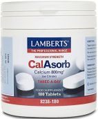 Lamberts CalAsorb - Calcium 800mg ( 180 Tablets)  #8238