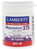 Lamberts Magnesium 375 (60 Tabs) #8241