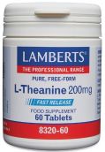 Lamberts L-Theanine 200mg ( 60 Tablets) # 8320