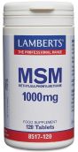 Lamberts MSM 1000mg (120 Tablets) # 8517