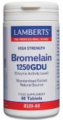 Lamberts Bromelain (1000GDU) 60 Tablets # 8520