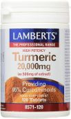 Lamberts Turmeric 20,000mg Extract ( 120 Tablets ) # 8571