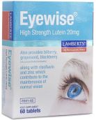 Lamberts Eyewise High strength Lutein 20mg ( 60 Tablets)  # 8581