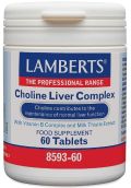 Lamberts Choline Liver Complex ( 60 Tablets ) # 8593