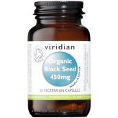 Viridian Organic Black Seed 450mg Veg Caps # 943