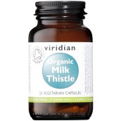 Viridian Organic Milk Thistle 400mg Veg Caps # 958