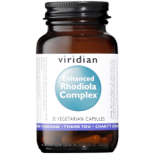 Viridian Enhanced Rhodiola Complex Veg Caps # 983