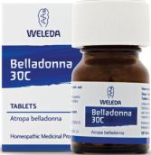 Weleda Belladonna 30C (125 tablets)