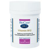BioCare Vitamin B12 with Lecithin & Hydroxycobalamine - 30 Capsules # 14630