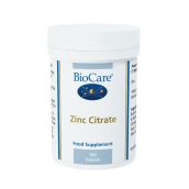 BioCare Zinc Citrate 50mg (15mg Elemental Zinc) # 136180