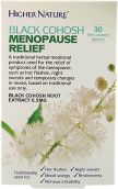 Higher Nature Black Cohosh - Menopause Relief # HEBM030