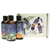 Absolute Aromas Body Mind Soul Massage Oils Set of 3 x 100ml # AA54
