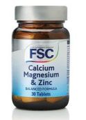 FSC Calcium Magnesium Zinc # 30 Tablets
