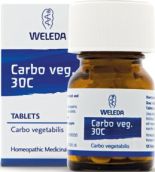 Weleda Carbo Veg 30C - (125 tablets)