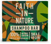 FAITH IN NATURE SHEA & ARGAN SHAMPOO BAR # 85g