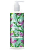 FAITH IN NATURE LAVENDER & GERANIUM HAND AND BODY LOTION # 400ML