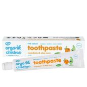 Green People Organic Children Mandarin & Aloe Vera Toothpaste with fluoride 50ml