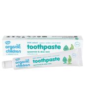 Green People Organic Children spearmint & Aloe Vera Toothpaste 50ml