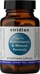 Viridian HIGH FIVE Mulivitamin & Mineral Formula # 110