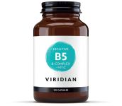 Viridian High Five B5 & Vit C B-Complex  -  ( 120 Vegetarian Capsules )  # 253