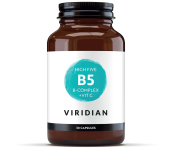 Viridian HIGH FIVE Vitamin B5 with B-Complex # 250