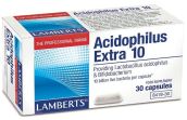 Lamberts Acidophilus Extra 10  ( 30 Caps ) # 8418