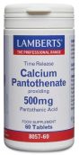 Lamberts Calcium Pantothenate 500mg (60 Tablets) # 8057