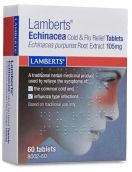 Lamberts Echinacea Tablets Echinacea Purpurea Root Extract 105mg 60 Tabs #8002