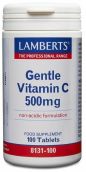 Lamberts Gentle Vitamin C 500mg100 Tabs #8131