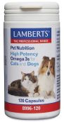 Lamberts High Potency Omega 3s For Cats And Dogs 120 Caps #8996