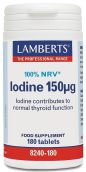 Lamberts Kelp Tablets ( Iodine 150mg ) 180 tabs #8240