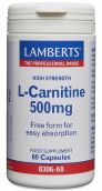 Lamberts L-Carnitine 250mg  (60 Capsules) # 8306
