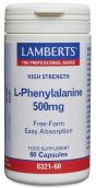 Lamberts L-Phenylanine 500mg (60 Capsules) # 8321