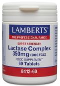Lamberts Lactase Complex 350mg Super Strength(Equivalent 9000 Fcc)  60 Tabs #8412