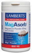 Lamberts Magasorb® Magnesium Powder 375mg(As Citrate) 165g Powder #8242