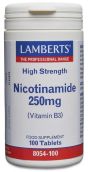 Lamberts Nicotinamide 250mg (100 Tablets) # 8054