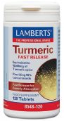Lamberts Turmeric Fast Release 120 Tabs #8548