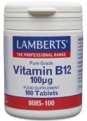 Lamberts Vit B-12 100mg (100 Tablets) #8085